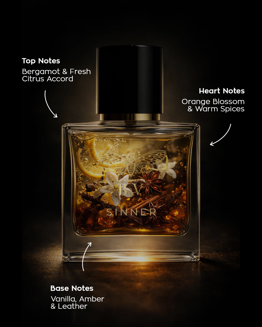 SINNER The Essence of Forbidden Confidence 100ml